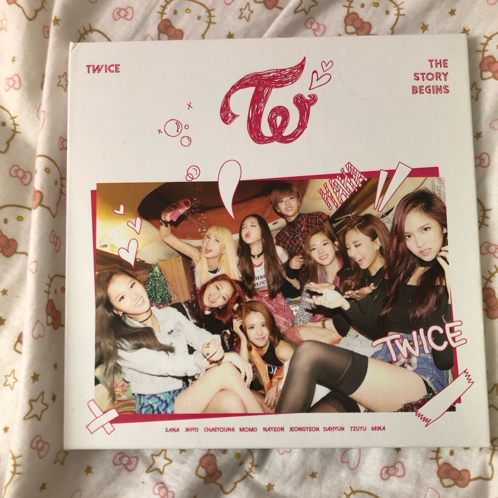 Twice Kpop Album The story Begins